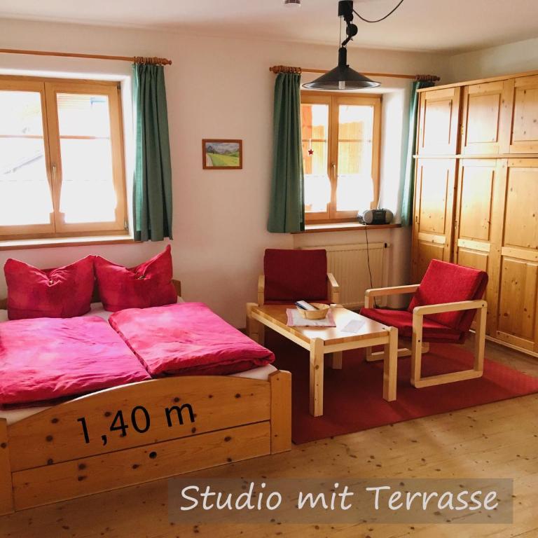Ferienwohnungen Bernie Schmid - Studio mit Terrasse - 4