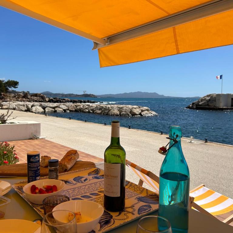 Horizon Bleu Bandol : appartement pieds dans l’eau - Appartement 3 Chambres - 1
