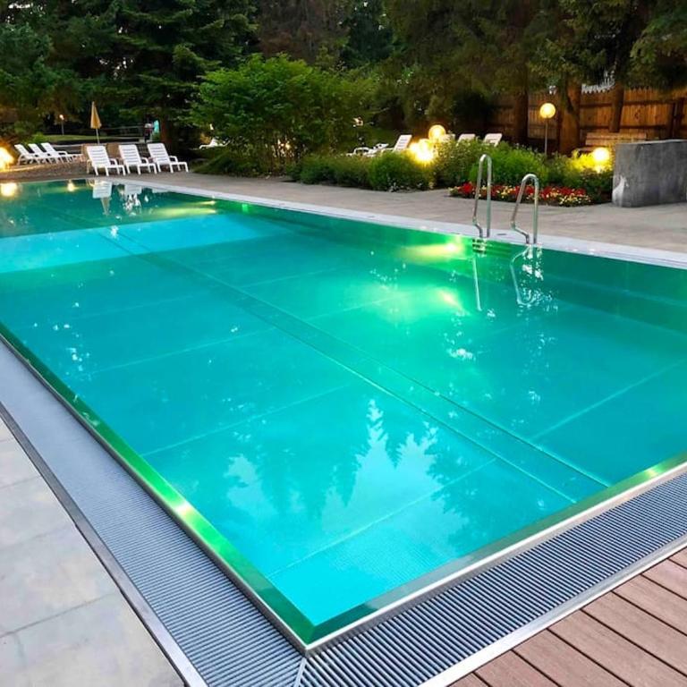 Modern LAAX apt Swimming Pools Wellness and Tennis - Studio mit Poolblick - 8