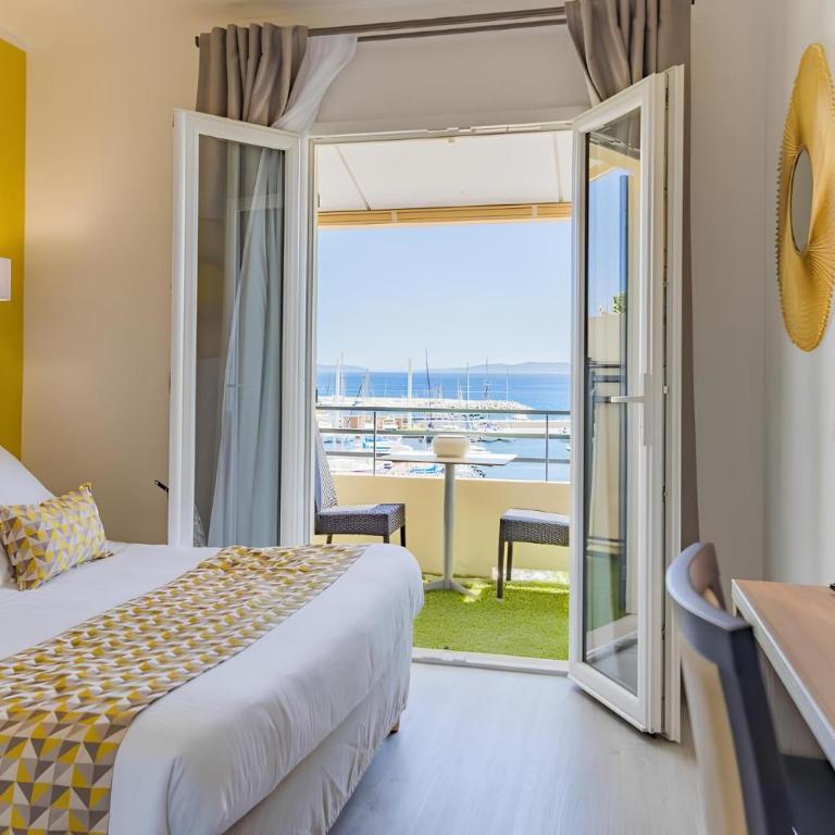 Hôtel Le Rabelais - Chambre Double Privilège avec Balcon - Vue sur Mer - 2