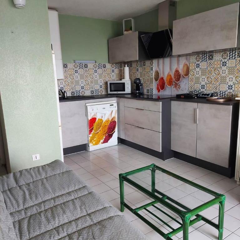 Résidence Amourêva,T2, vue LAGON, proche mer, parking, clim, piscine - Apartment mit 1 Schlafzimmer - 6