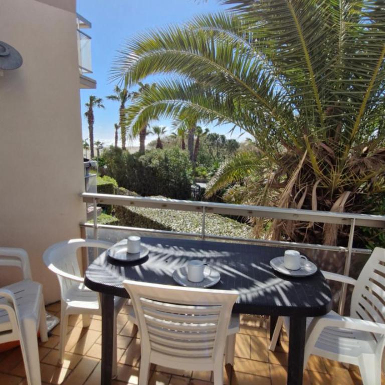 Capitelles Appart accès direct plage et piscine - Balcon Parking - ref Tedal - Apartamento de 2 dormitorios - 2