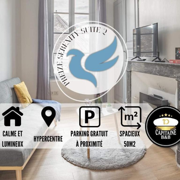 Preize Serenity Suite 2 - Hypercentre - 2 pers. - Appartement 1 Chambre - 1