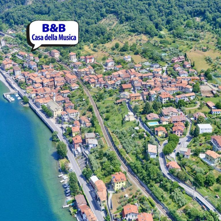 B&B-FORESTERIA Casa Della Musica Lake Como - Camera Matrimoniale con Terrazza e con Vista Lago - 4