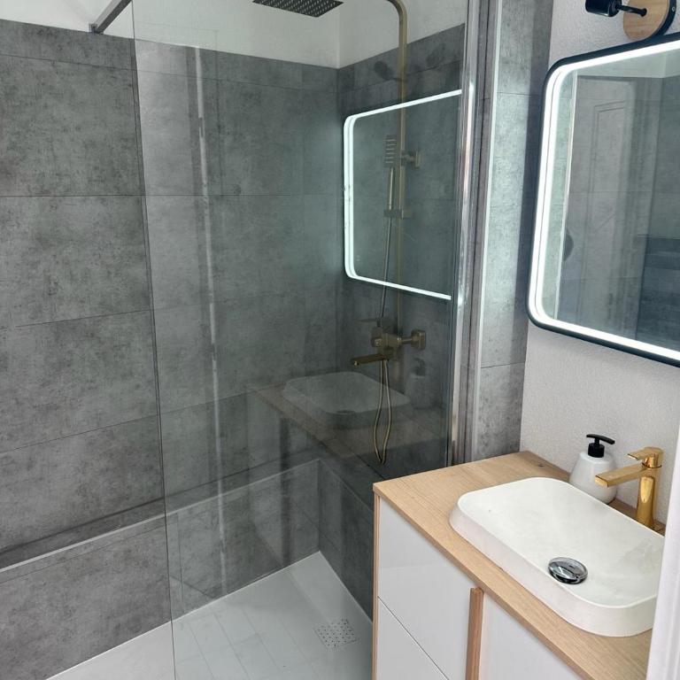 Studio première ligne mer parking - Appartamento con 1 Camera da Letto - 18
