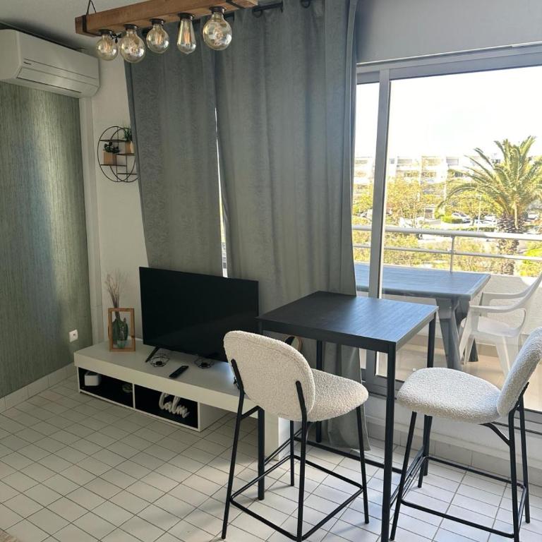 Studio première ligne mer parking - Appartamento con 1 Camera da Letto - 19