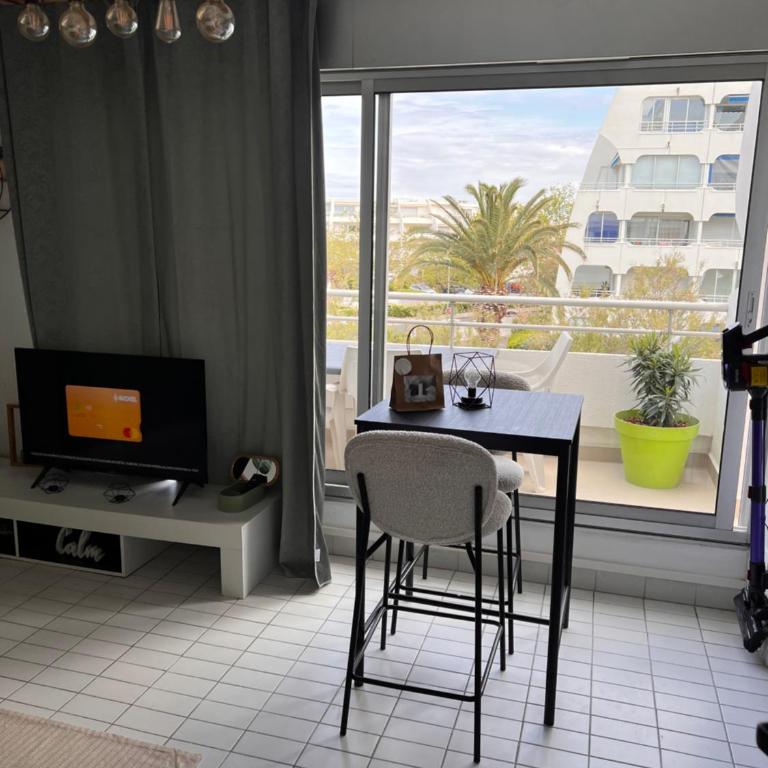 Studio première ligne mer parking - Appartamento con 1 Camera da Letto - 14