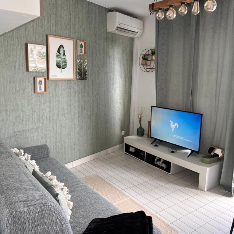 Studio première ligne mer parking - Appartamento con 1 Camera da Letto - 15