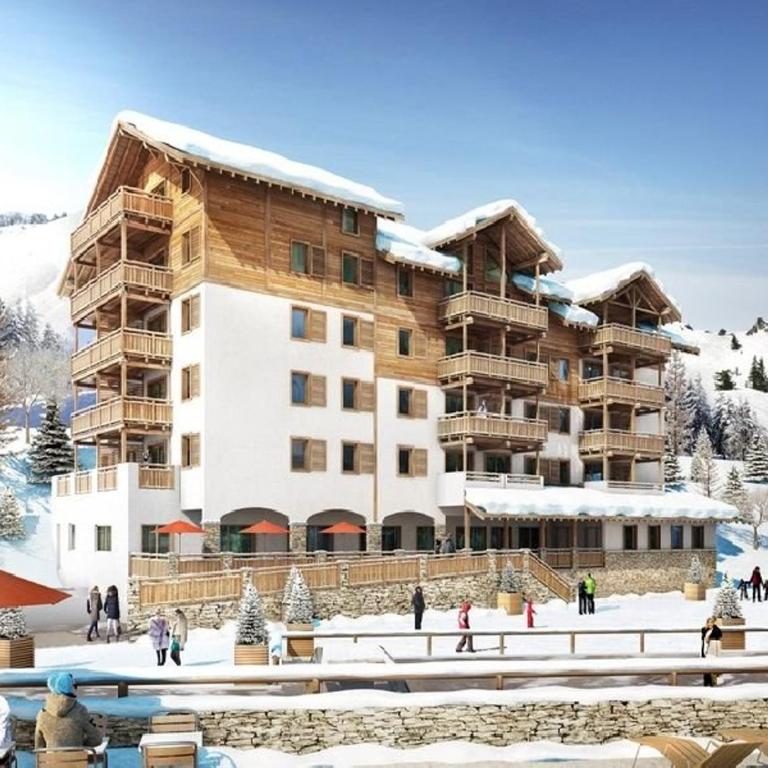 Confortable T3 à 50m des pistes avec piscine et parking gratuits - FR-1-297-338 - Apartment - 9