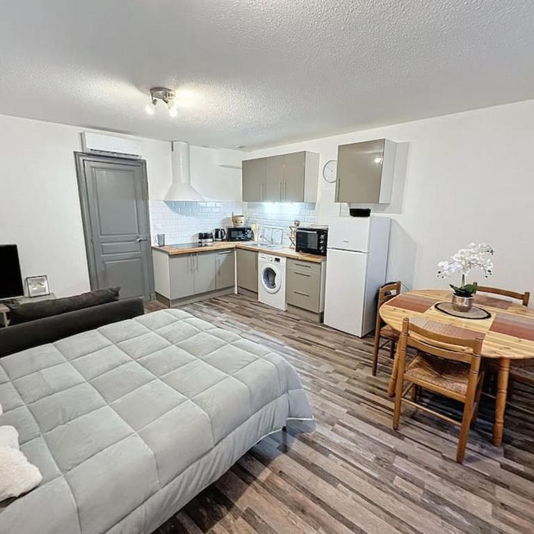 Cocon pèlerin romantique à Lourdes, appartement climatisé à 10 min Sanctuaire & gare - Appartamento con 1 Camera da Letto - 14