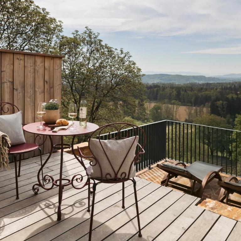 Am Wildbachberg - Luxus Ferienhäuser mit Infinitypool, Privatsauna und Weinkeller - Deluxe Villa - 17