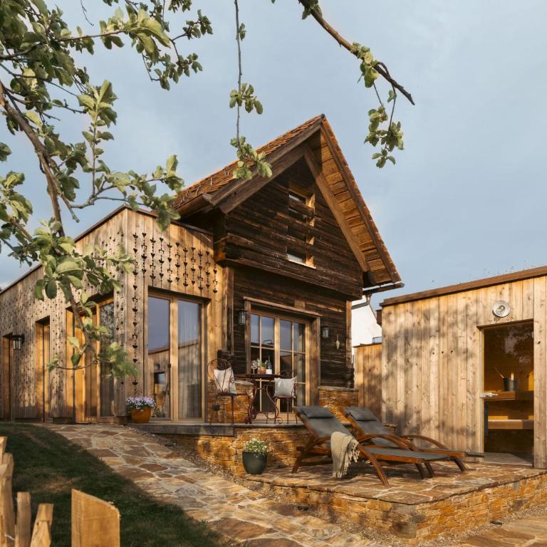 Am Wildbachberg - Luxus Ferienhäuser mit Infinitypool, Privatsauna und Weinkeller - Deluxe Villa - 10