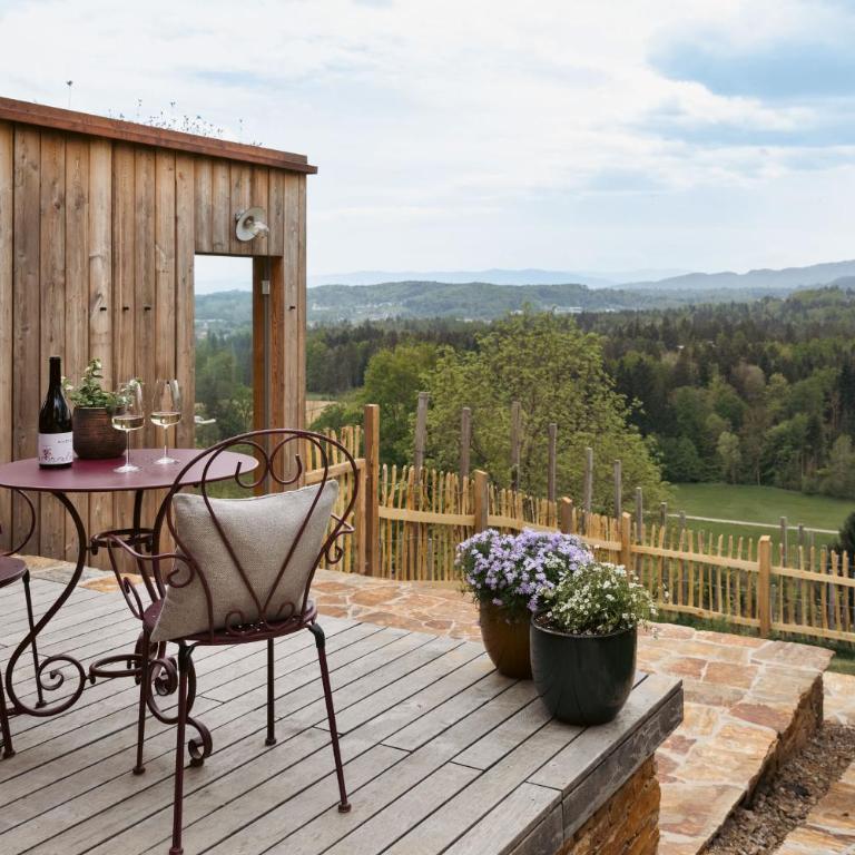 Am Wildbachberg - Luxus Ferienhäuser mit Infinitypool, Privatsauna und Weinkeller - Deluxe Villa - 16