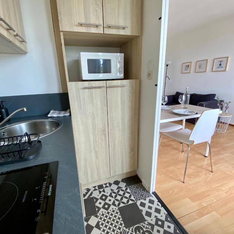 Superbe appartement confortable, proche centre ville - Studio - 12