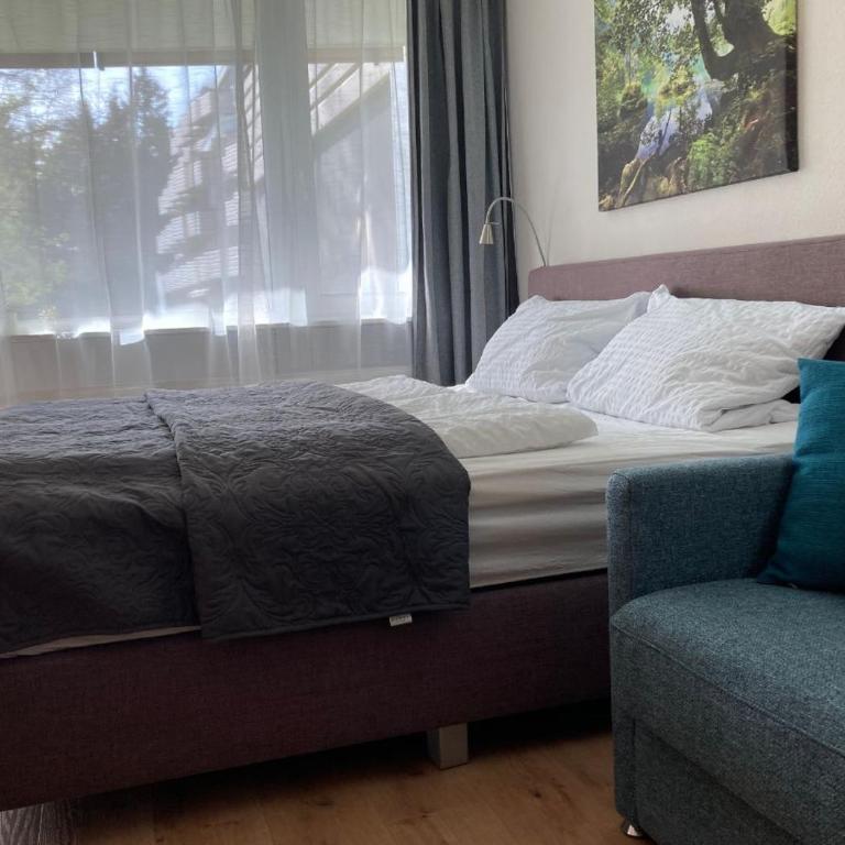 Wildwood Lodge Ferienwohnung mit Wellness - Studio mit Terrasse - 9