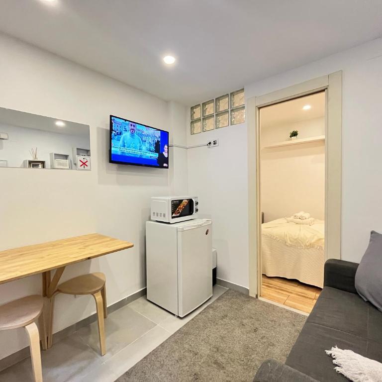 Acogedor Ile madrid Baba olivar Temporal - One-Bedroom Apartment - 26