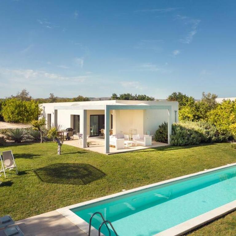 Villa Papeda-Tenuta il Cavaliere d'Italia Noto-vista fronte mare e piscina privata - Villa con 3 Camere da Letto - 7
