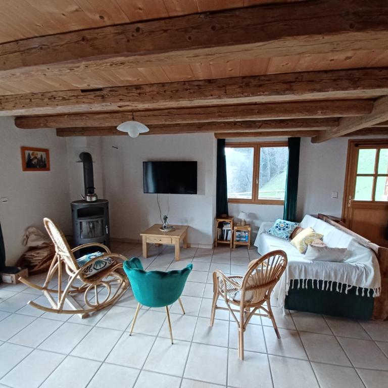 Unique à Champagny l'appartement Panoramik dans un Chalet d'Alpage avec une vue exceptionnelle - Appartement 2 Chambres - 10