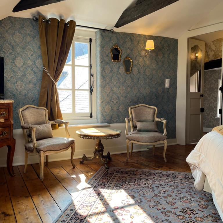 Chambres d'hôtes du château - Grande Chambre Double - 5