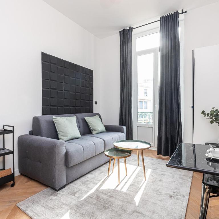 7 FOCH 202 - Studio contemporain en plein coeur de Nice - climatisation - Studio avec Balcon - 10