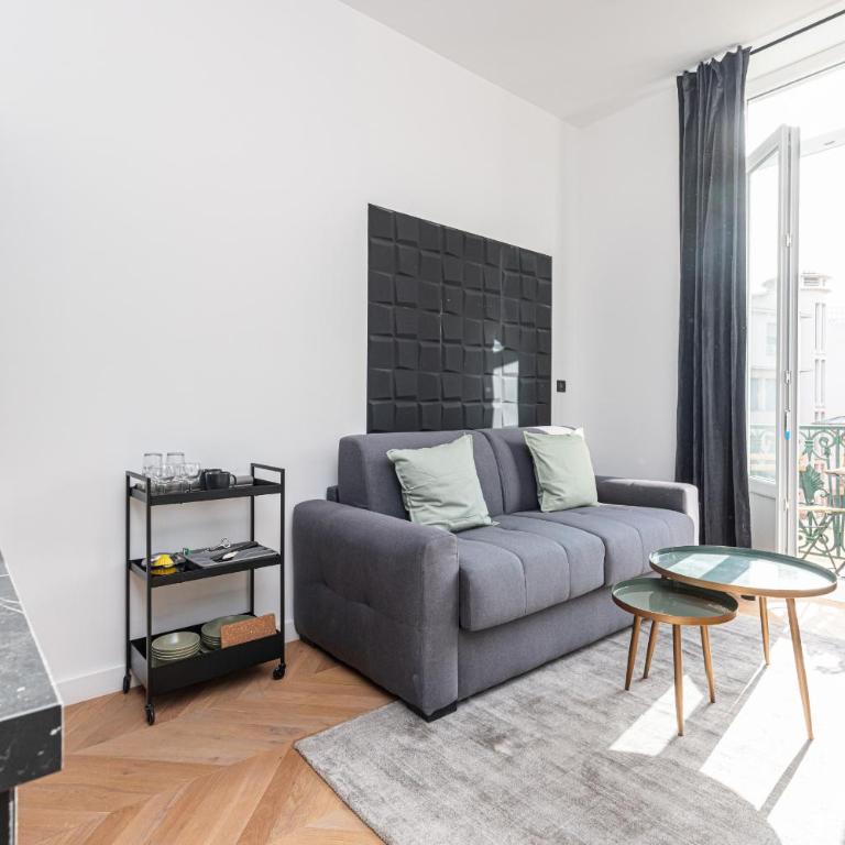 7 FOCH 202 - Studio contemporain en plein coeur de Nice - climatisation - Studio avec Balcon - 14