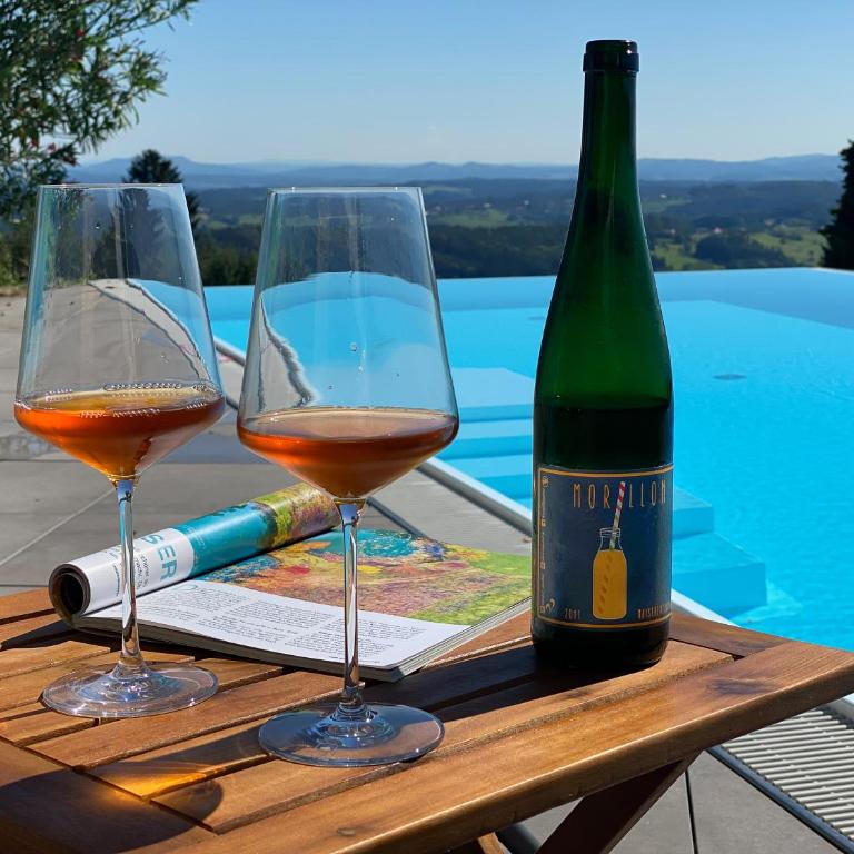Greim15 --- ganzes Ferienhaus mit Fernsicht, Pool, Wellness - Three-Bedroom Home - 46