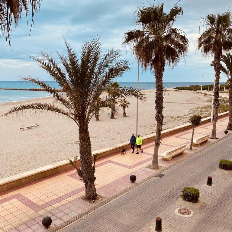 El Campello, Vista al mar primera linea de playa - Apartamento de 3 dormitorios - 7