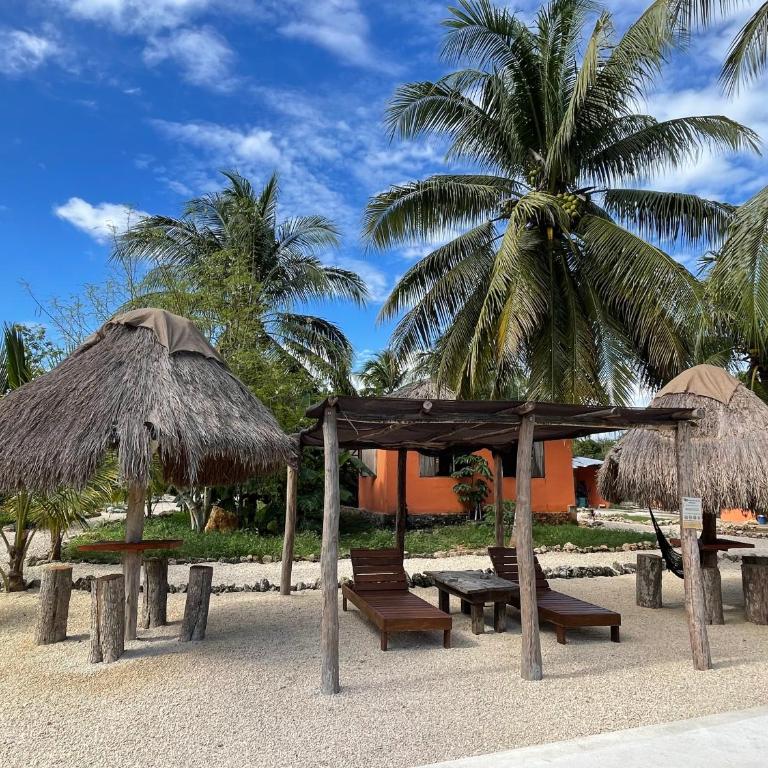 Hotel Bacalar Sunshine - Habitación Familiar con terraza - 8