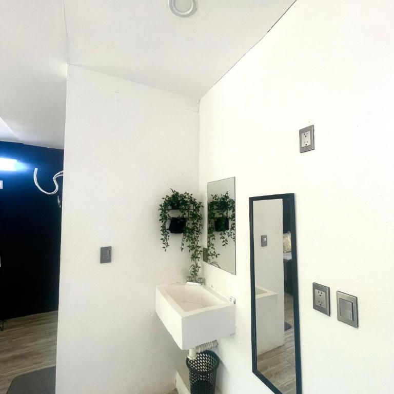 Casita Piedra - Habitación Doble Deluxe con baño privado - 9