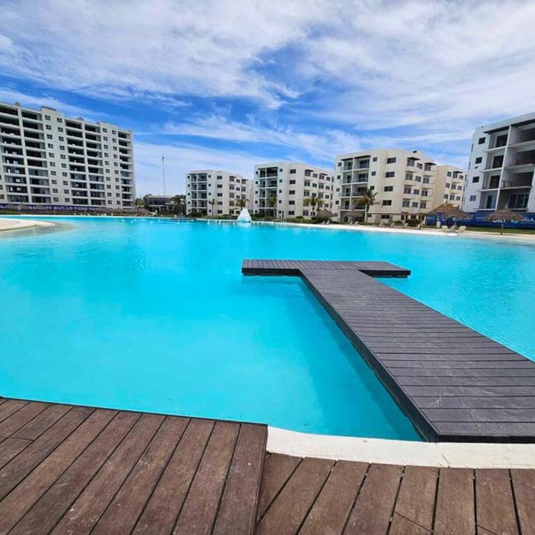 Mazatlán Bluu Condominio de Lujo con Laguna - Two-Bedroom Apartment with Resort View - 13