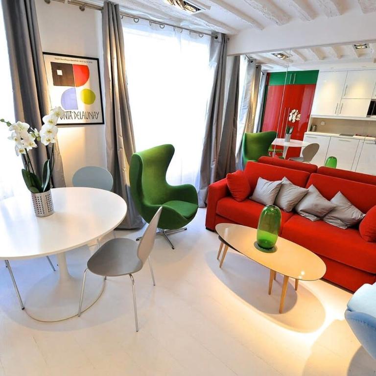 Notre Dame In Full Colors with AC - Apartment mit 1 Schlafzimmer - 5