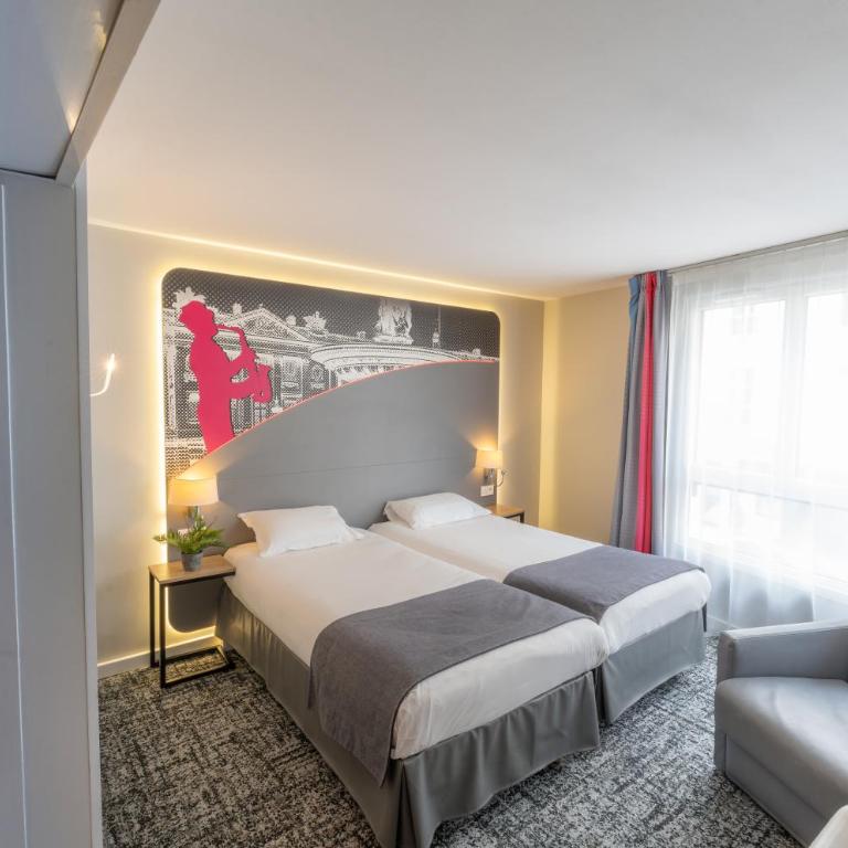 Hotel Inn Design Paris Place d'italie - Chambre Lits Jumeaux - 5