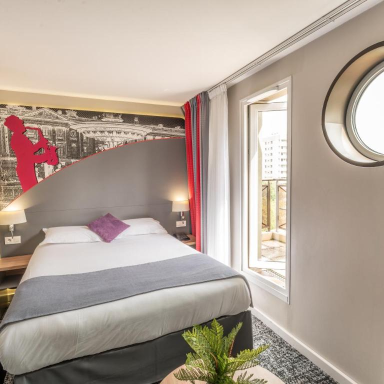 Hotel Inn Design Paris Place d'italie - Chambre Double avec Balcon - 1
