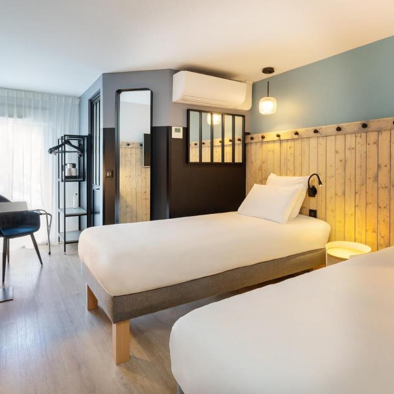 Best Western Bourgoin Jallieu - Chambre Lits Jumeaux Standard - Non-Fumeurs - 9