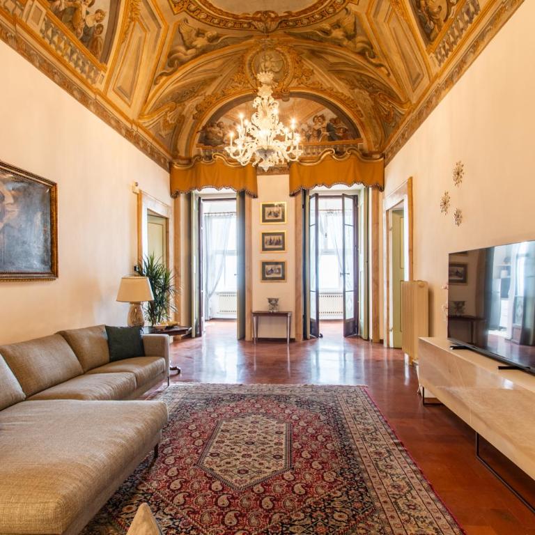 Imperial Suite - Palazzo Storico Affreschi del 1600 - Appartamento con 2 Camere da Letto - 16