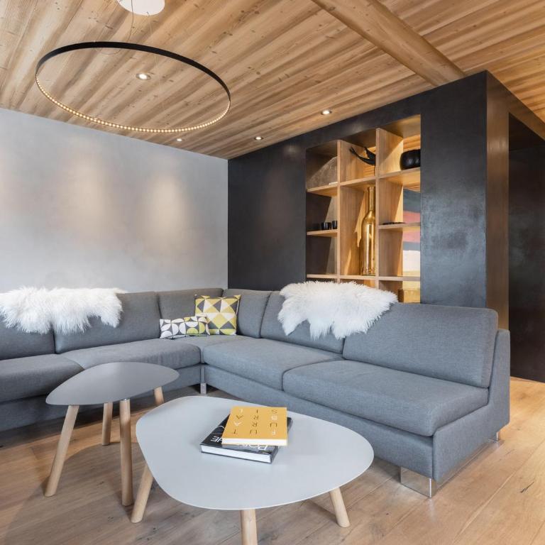 Luxueux Appartement 5* à La Clusaz, 4 Pièces, Balcon, Proche Pistes et Commerces - FR-1-304-176 - Appartamento (6 Adulti) - 9