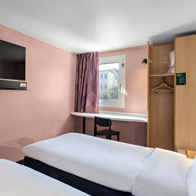 B&B HOTEL Rouen Centre Rive Droite - Chambre Lits Jumeaux - 1