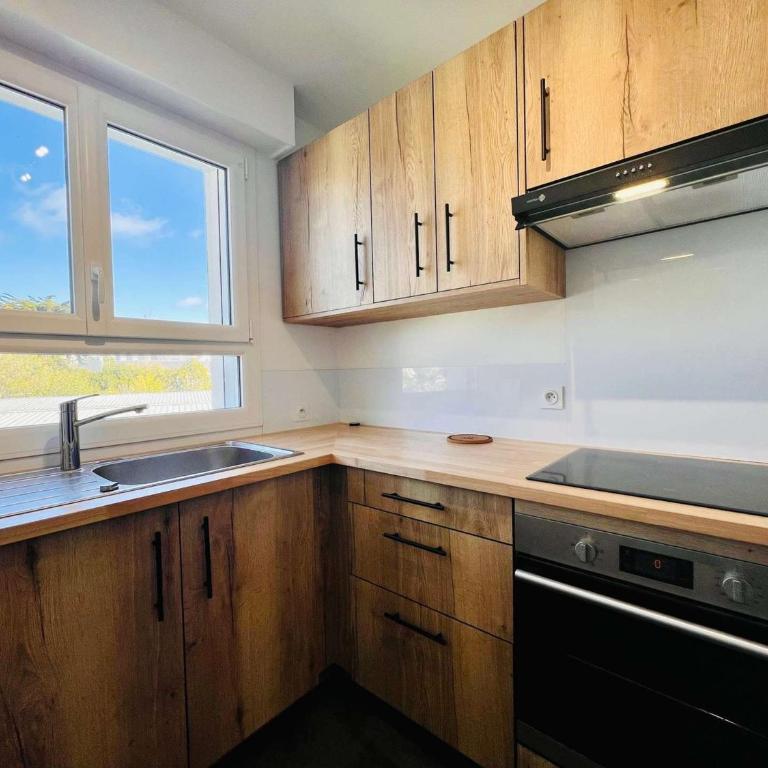 Appartement rénové proche plage avec parking à Quiberon - FR-1-478-283 - Appartamento - 6