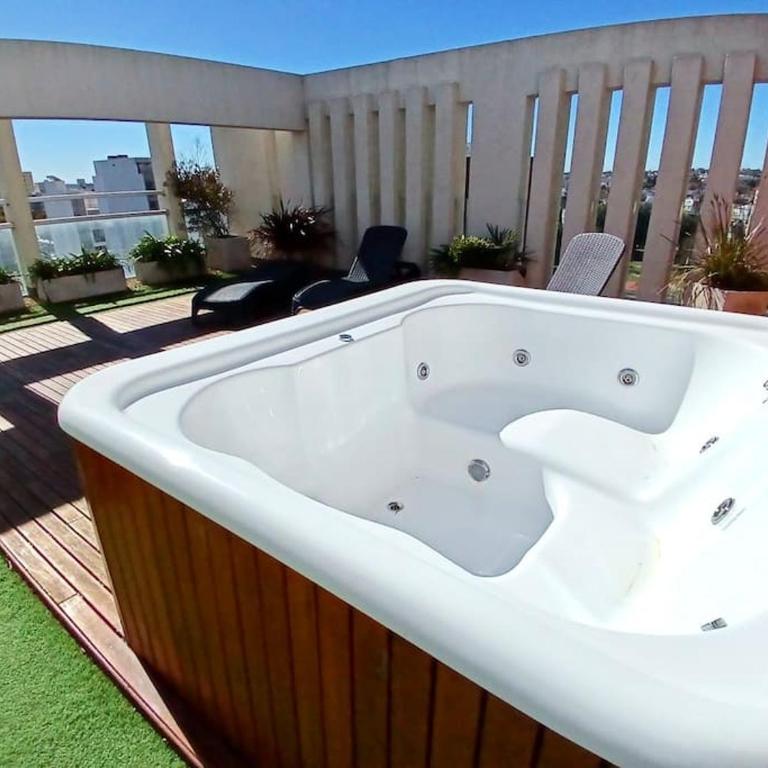 Duplex con cochera gratuita, gimnasio y jacuzzi - Apartamento de 1 dormitorio - 31