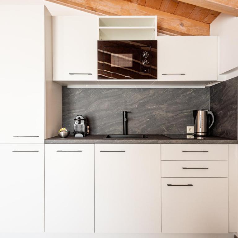 das zellersee - Apartment mit großem Schlafzimmer, Balkon und elektrischem Kamin - 5