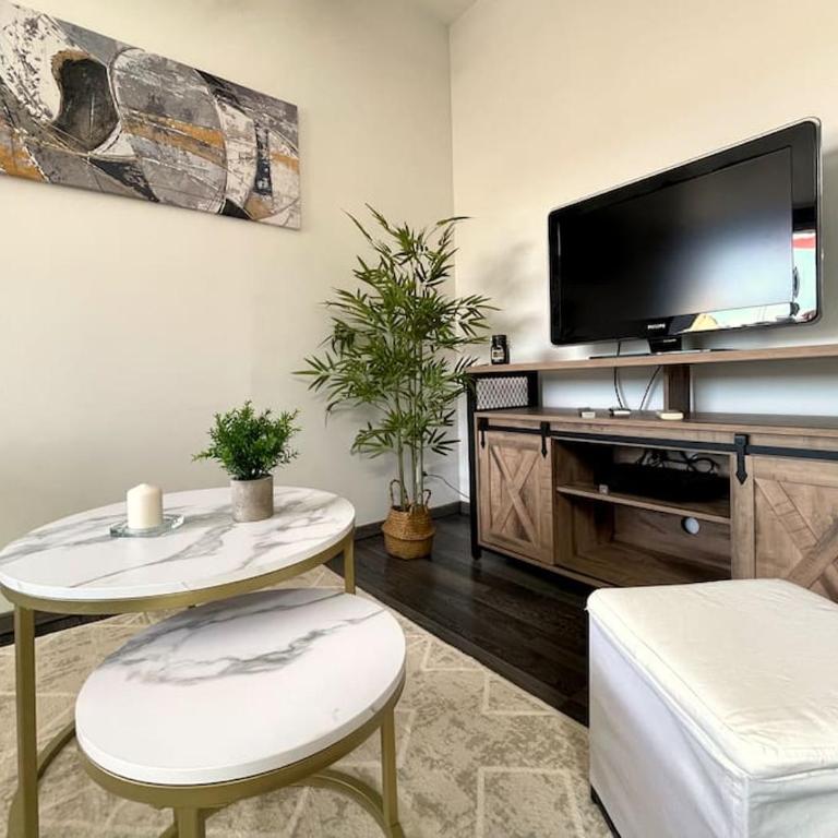 Charme urbain sous les toits-Terrasse/Clim/Parking - Appartement 2 Chambres - 5