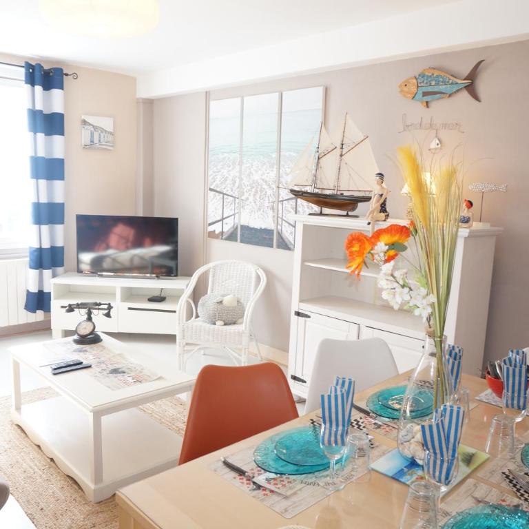 Le 33 Cour Normande - Appartement 2 chambres - 2 à 4 personnes - coeur Cabourg - Appartement 2 Chambres - 2