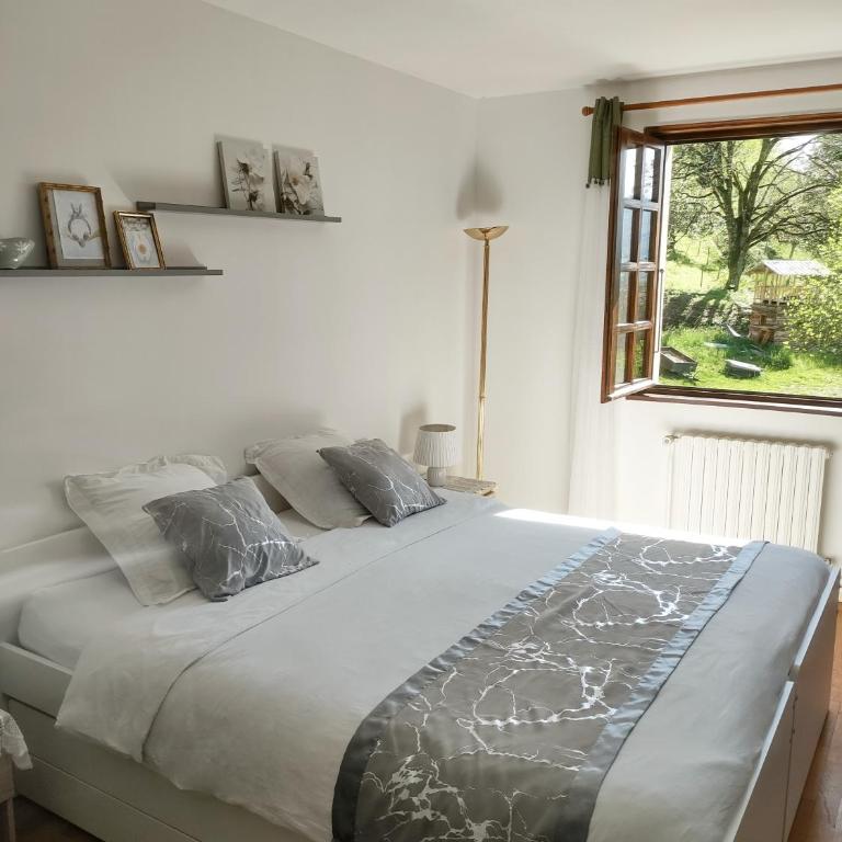Les deux sources - Chambre Double ou Lits Jumeaux - Vue sur Jardin - 30
