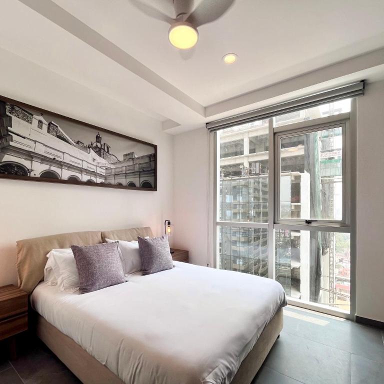 Mi Zona Lodging San Ángel - One-Bedroom Apartment with City View - 18