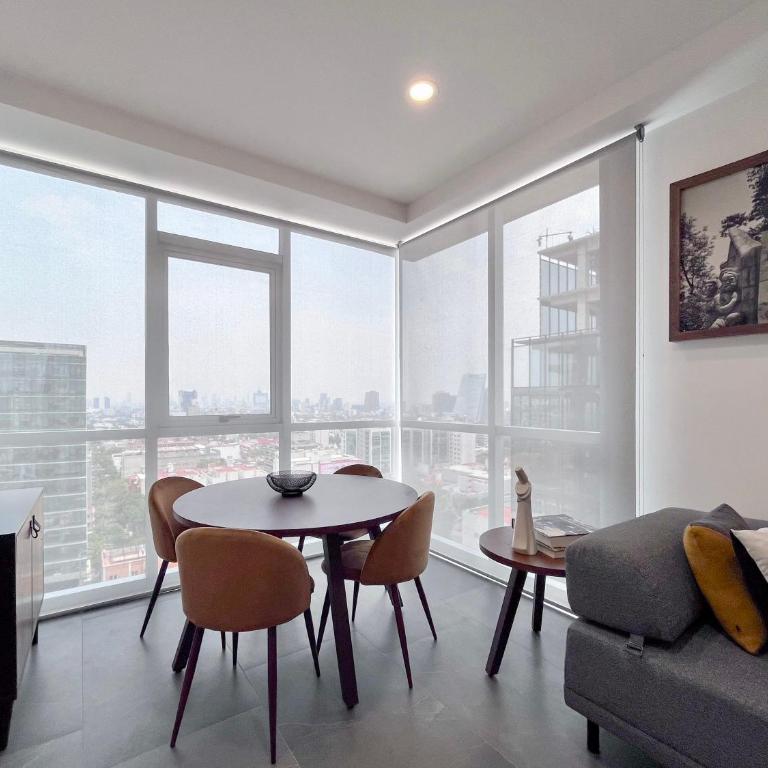 Mi Zona Lodging San Ángel - One-Bedroom Apartment with City View - 17