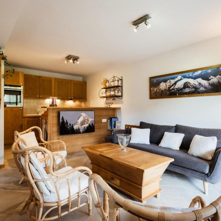 Appartement 3* avec Wifi - 3 Chambres pour 6 personnes à La Clusaz - FR-1-304-289 - Appartement - 3