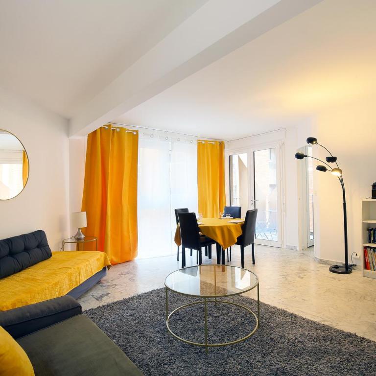 Le jaune Place Saint Georges 100m Parking Terrasse - Appartement 2 Chambres - 2