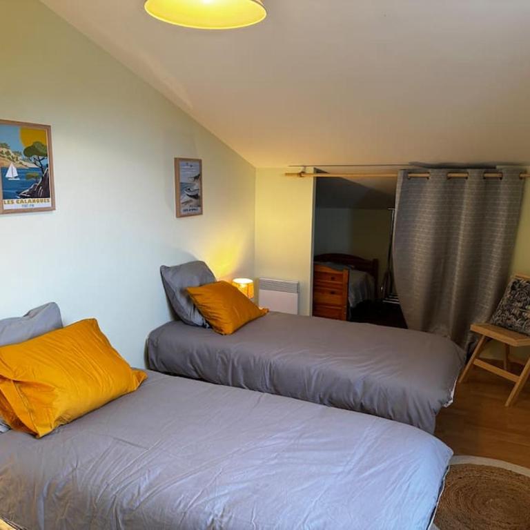 T4 en duplex, vue mer et piscine - Appartement 3 Chambres - 9