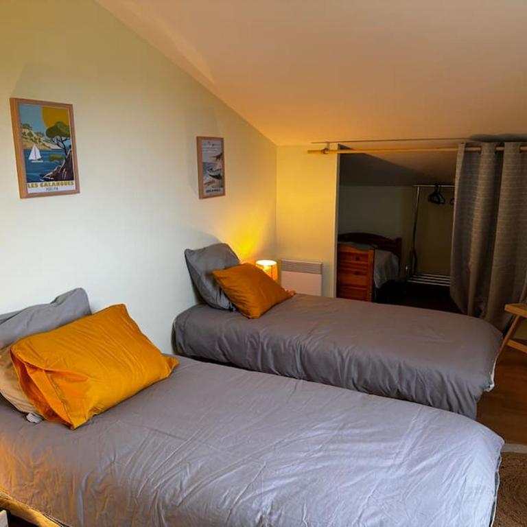 T4 en duplex, vue mer et piscine - Appartement 3 Chambres - 10