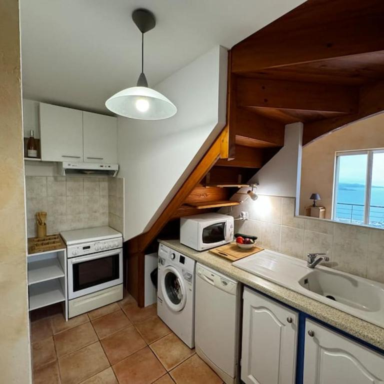 T4 en duplex, vue mer et piscine - Appartement 3 Chambres - 14